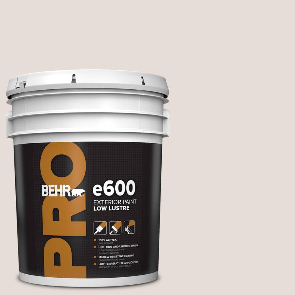 BEHR PRO 5 gal. #PR-W11 Patience Low Luster Exterior Paint