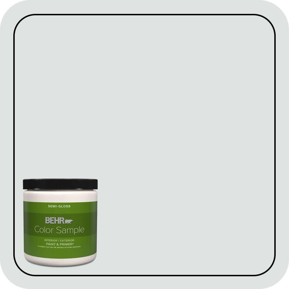 BEHR PREMIUM PLUS #W-F-520 Ash White Flat Low Odor & Primer