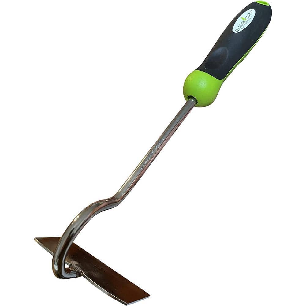 GARDEN GURU 13 in. Hand Hoe Tiller Cultivator Tool (3)