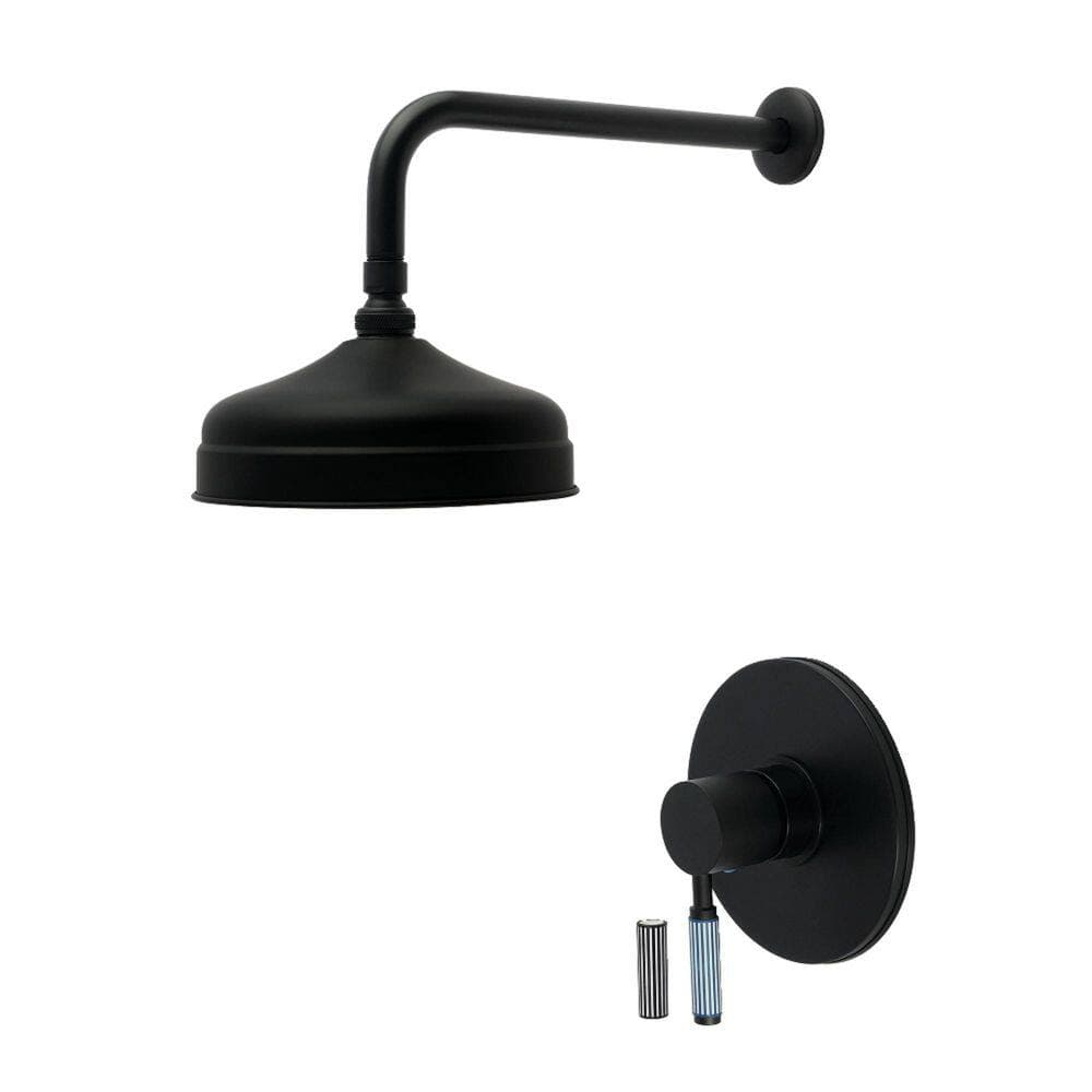 Kingston Brass Verona 1-Handle Shower Faucet 1.8 GPM in Matte Black