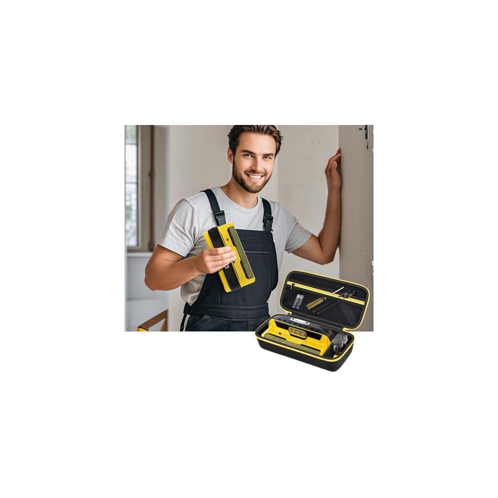 Unbranded Custom Case for Stud Finder and Accessories with Mesh Pocket and Handle for Easy Portability and Durable Protection (3)