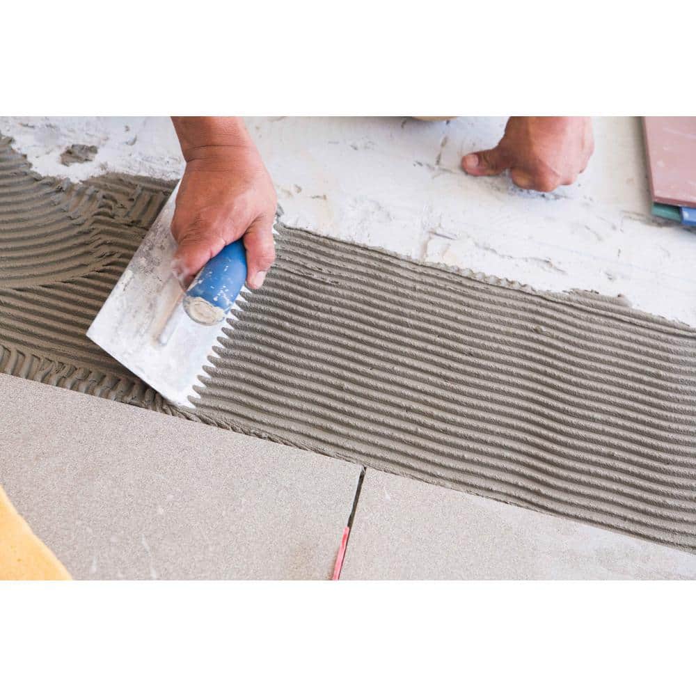 Custom Building Products VersaBond-LFT RS 50 lb. Gray Rapid Setting Mortar for Large Format Tile (4)