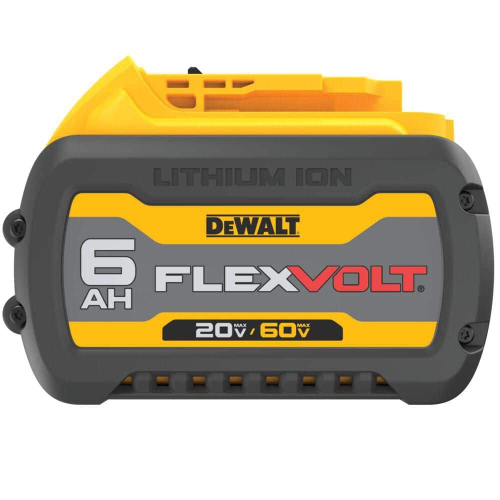 DEWALT FLEXVOLT 20V/60V MAX Lithium-Ion 6.0Ah Battery Pack with 6 Amp Output Charger (3)