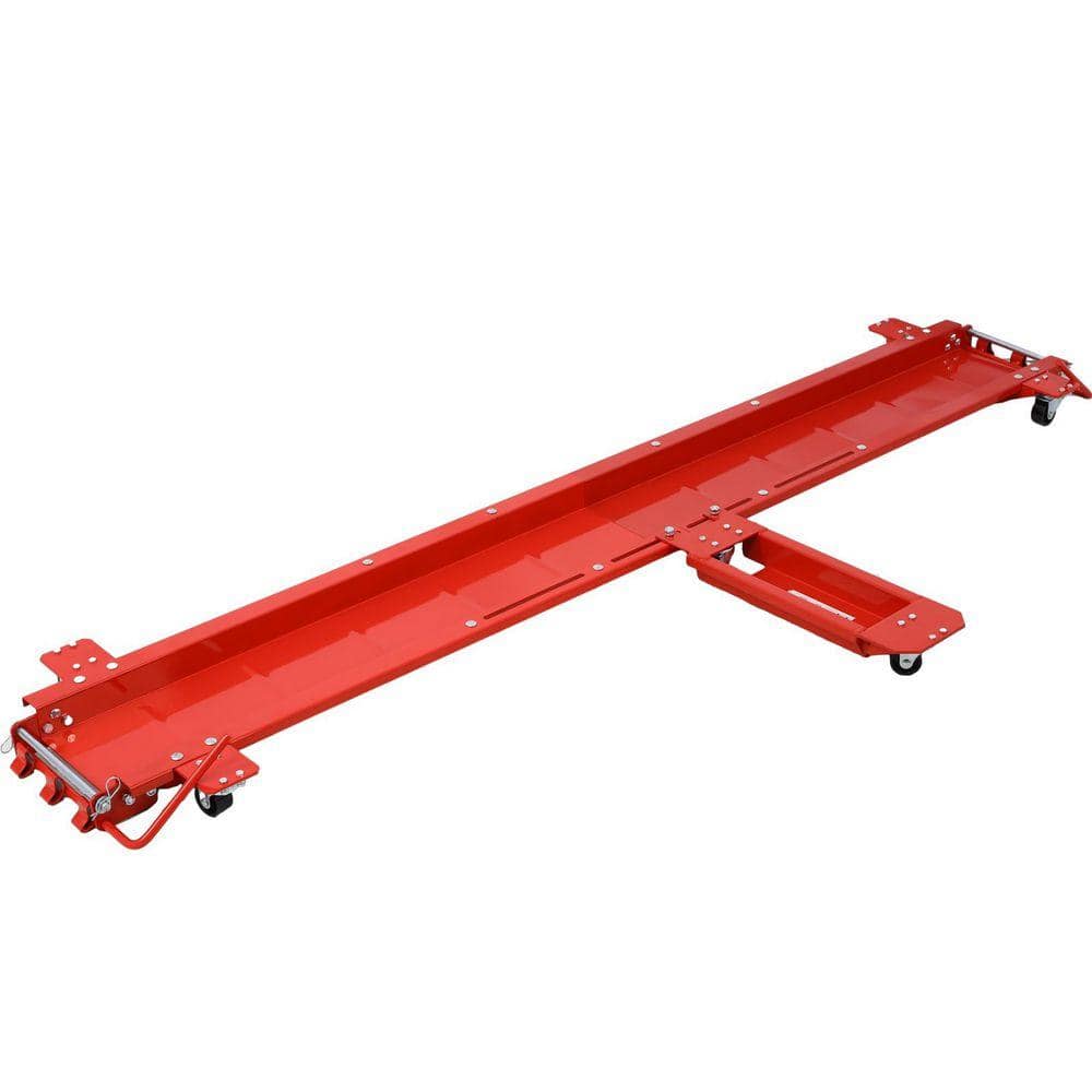 Miscool Ami 1250 lbs. Cruiser-Dolly Steel Motorcycle Dolly Red (3)
