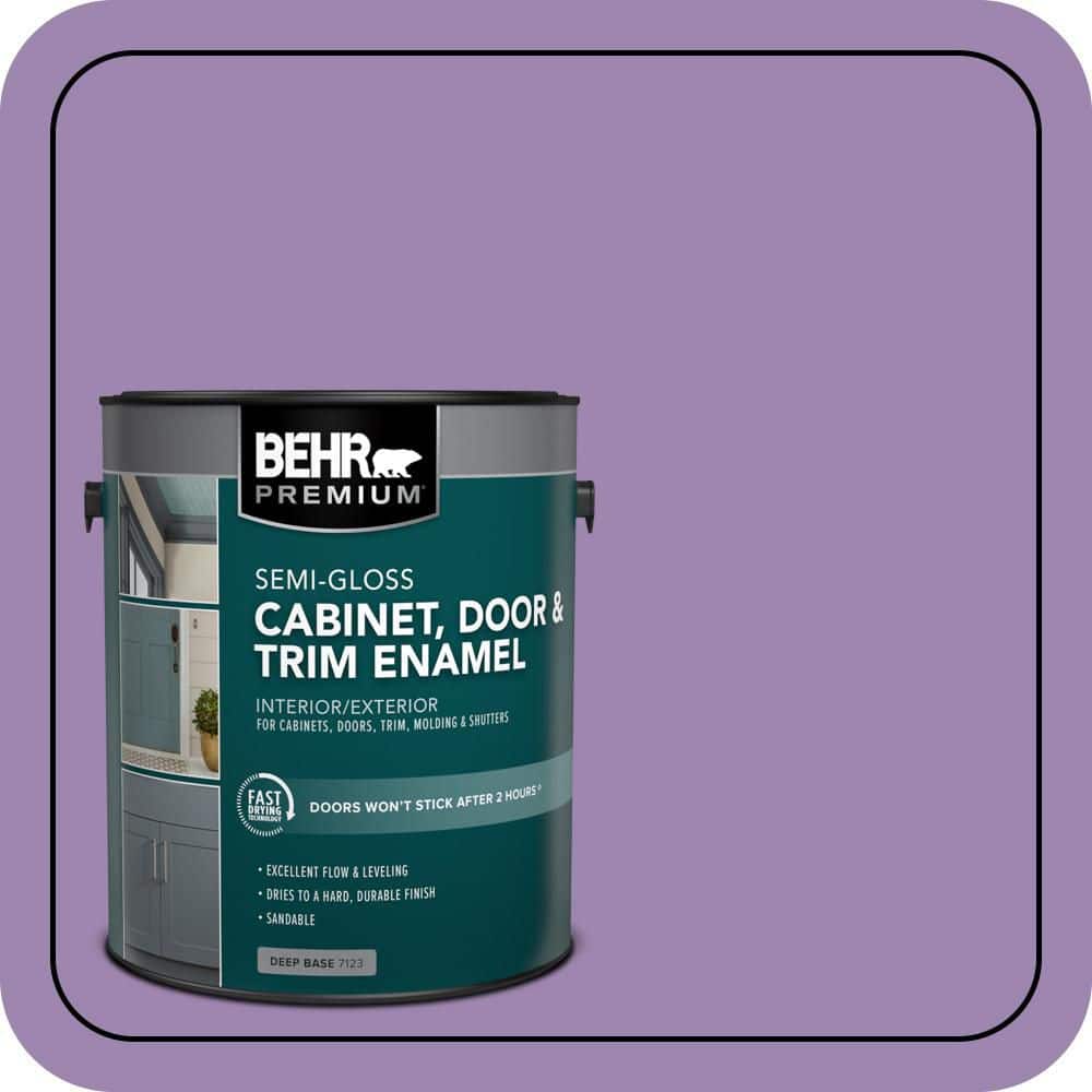 BEHR PREMIUM 1 gal. #M570-5 Celeb City Semi-Gloss Enamel Interior/Exterior Cabinet, Door & Trim Paint