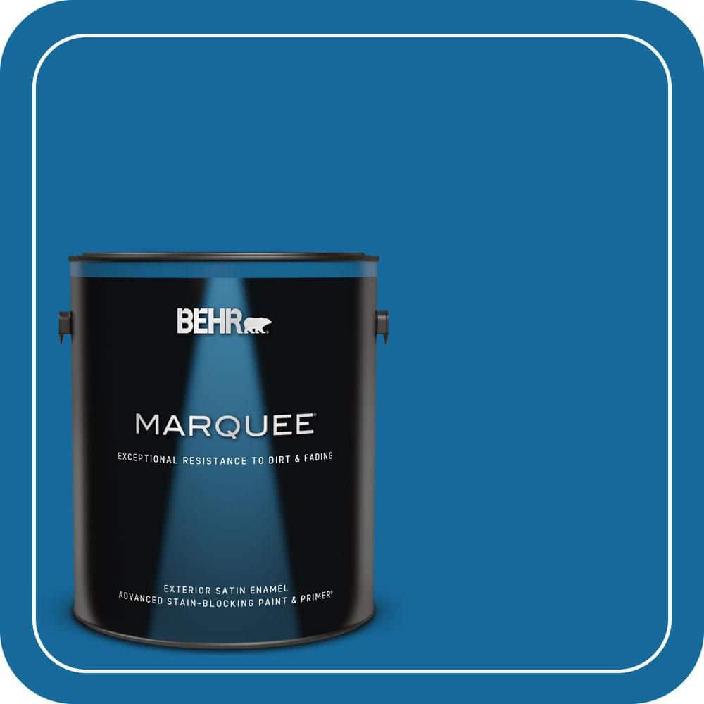 BEHR PREMIUM PLUS #P500-7 Cosmic Cobalt Enamel Low Odor & Primer