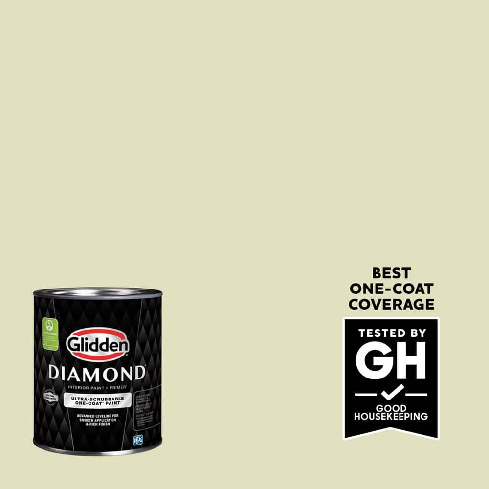 Glidden Diamond 1 qt. PPG1116-3 Forgive Quickly Eggshell Interior Paint with Primer