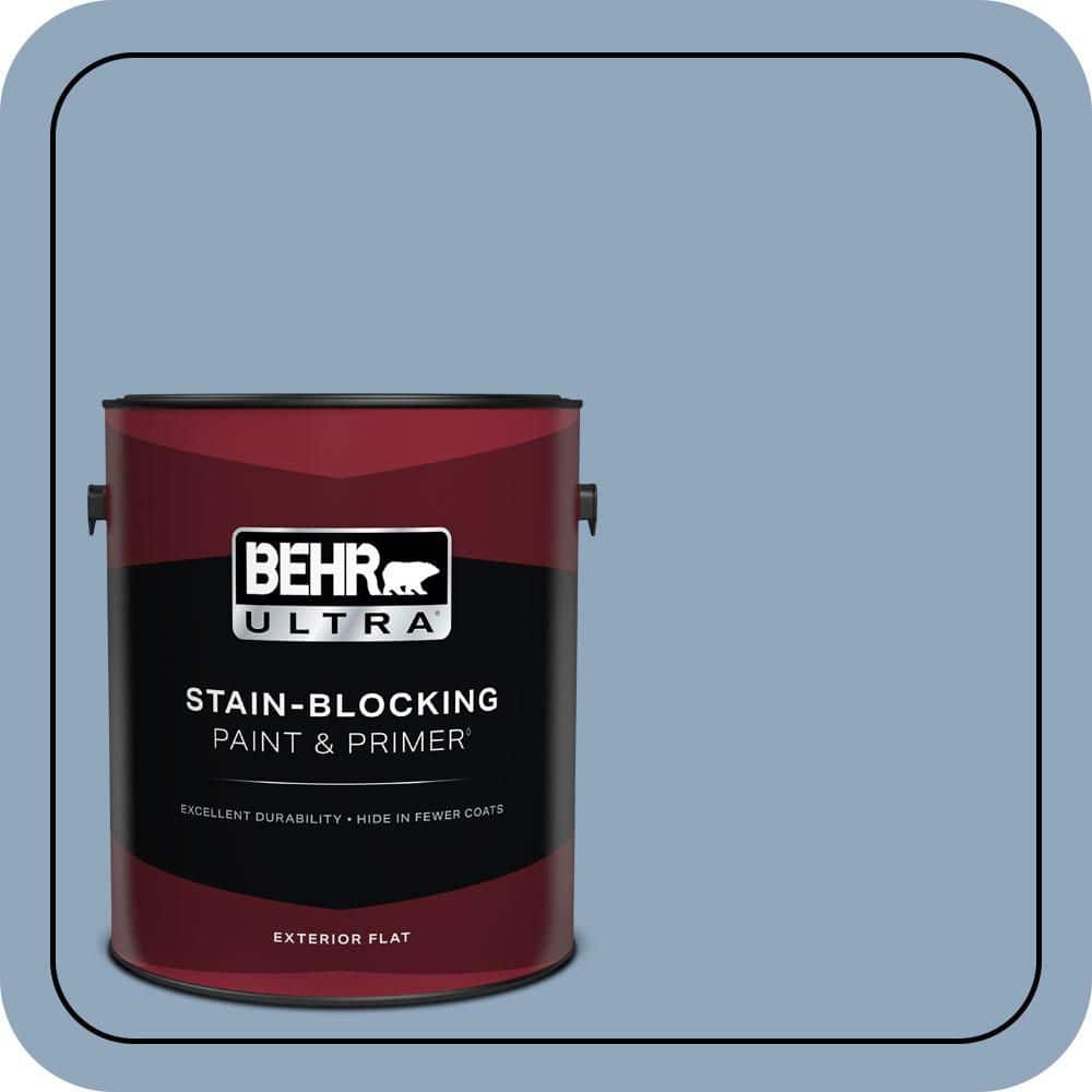 BEHR ULTRA 1 gal. #PPU14-08 Paris Flat Exterior Paint & Primer