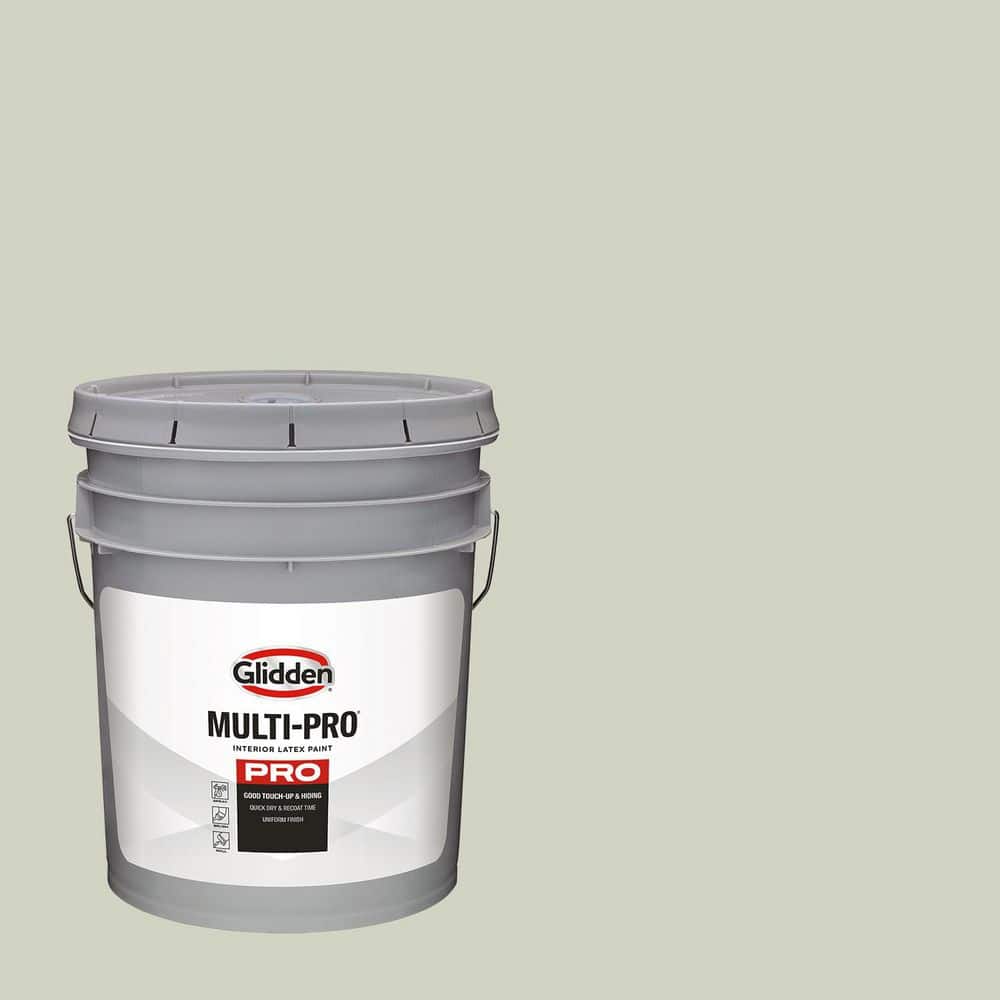 Glidden Multi-Pro 5 gal. PPG1125-2 White Sage Semi-Gloss Interior Paint