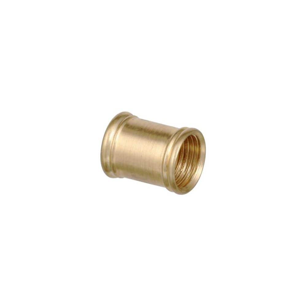 Bel Air Lighting 12 in. Brass All Thread Lamp Pipe Kit, 1/8-IP Threaded (3)