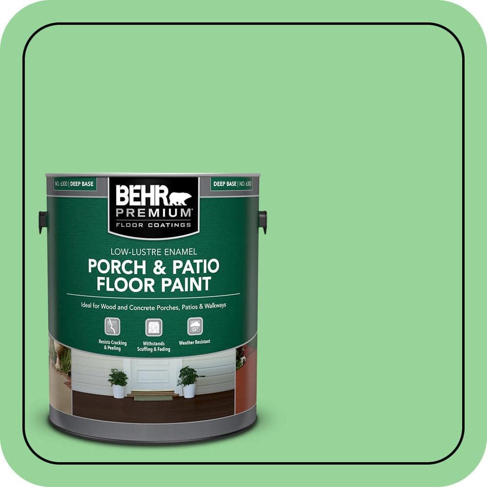 BEHR PREMIUM #P390-4 Textured Low-Lustre Enamel Interior/Exterior Porch and Patio Anti-Slip Floor Paint (1)