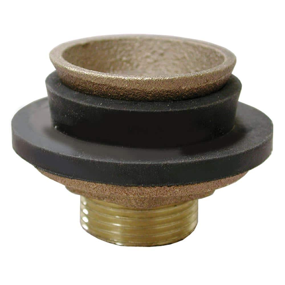 JONES STEPHENS 2 in. Cast Brass Closet (Toilet) Spud