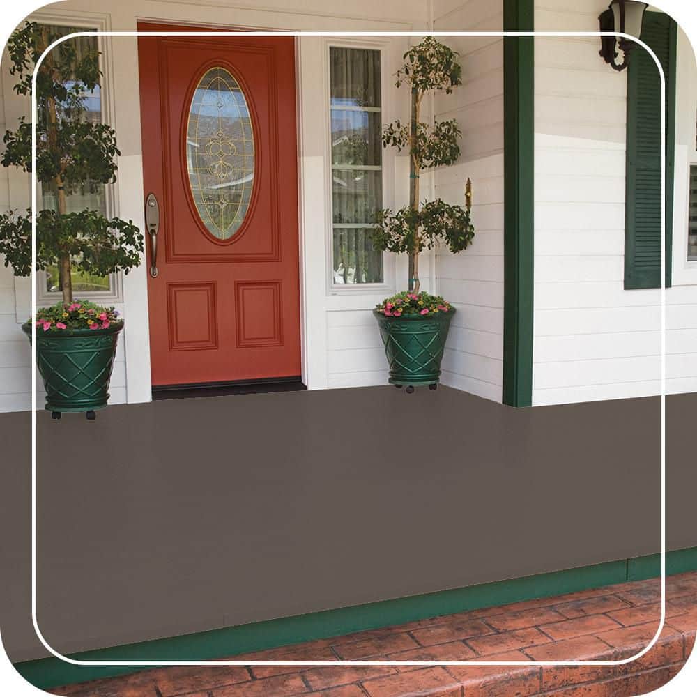 BEHR PREMIUM #T16-20 Low-Lustre Enamel Interior/Exterior Porch and Patio Floor Paint (2)