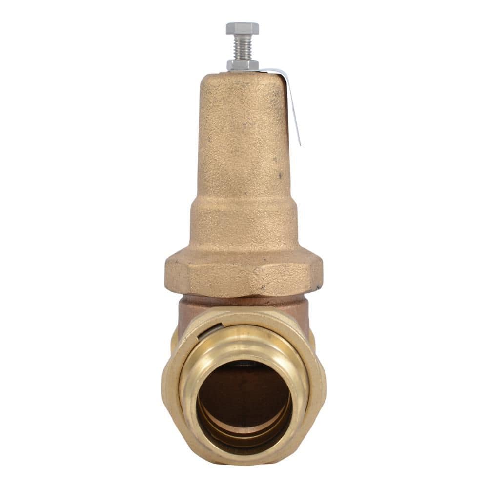 Cash Acme 1-1/2 in. Copper Press EB45 Pressure Regulating Valve Poly Top (3)