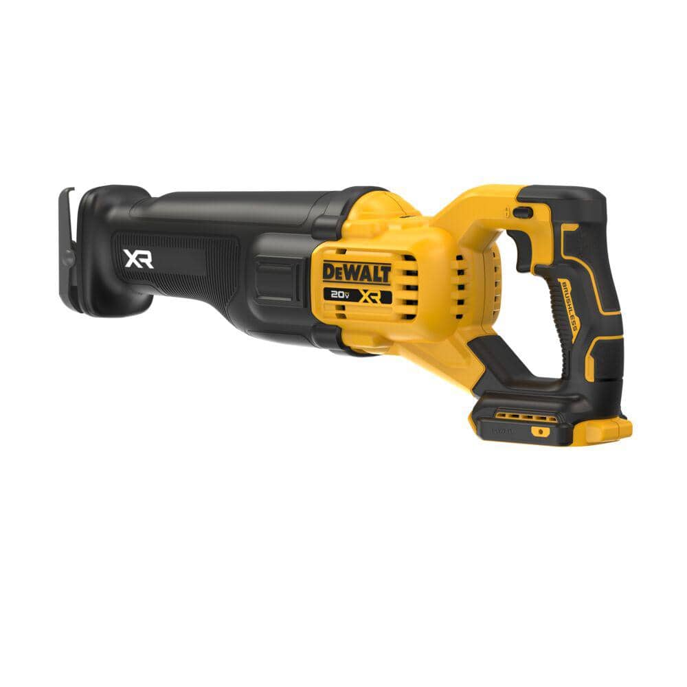DEWALT 20V XR Lithium-Ion Cordless Reciprocating Saw with 20V Max XR 8.0 Ah Battery Pack (3)