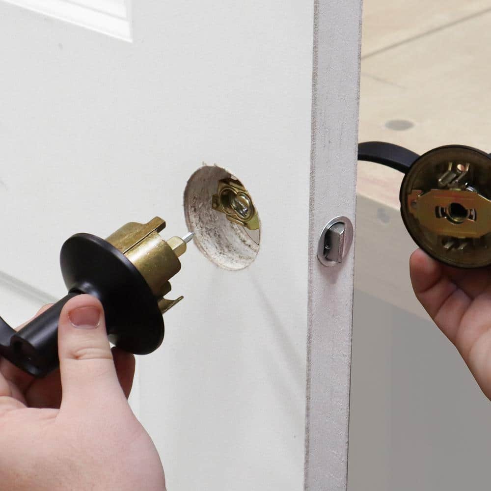 Milescraft Lock Mate Door Lock Installation Kit Bi-Metal Cobalt Hole Saws Wood or Metal Doors 1-3/8 in. and 1-3/4 in. Thick Doors (3)