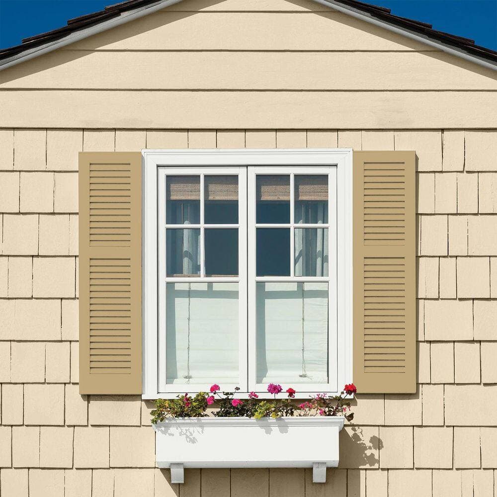 Glidden Premium 1 qt. PPG1093-5 Antiquity Satin Exterior Latex Paint (4)