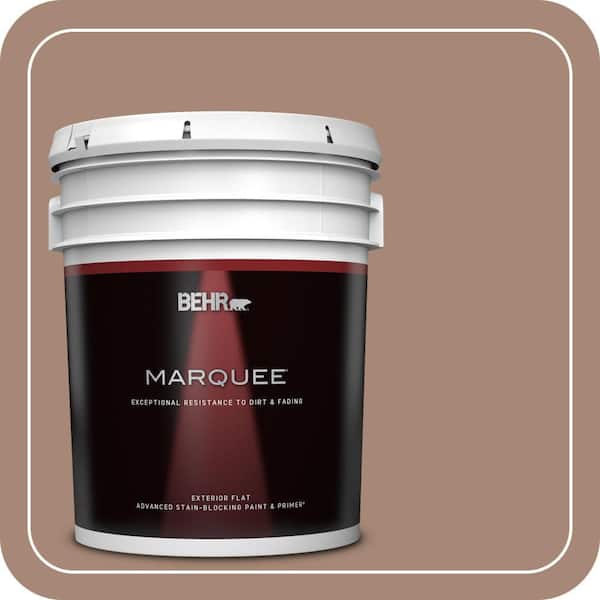 BEHR MARQUEE 5 gal. #PPU3-14 Tribal Pottery Flat Exterior Paint & Primer (2)