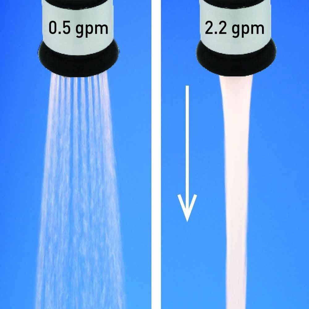 Bubble-Stream 0.5/2.2 GPM Boost Dual Thread Faucet Aerator (3)