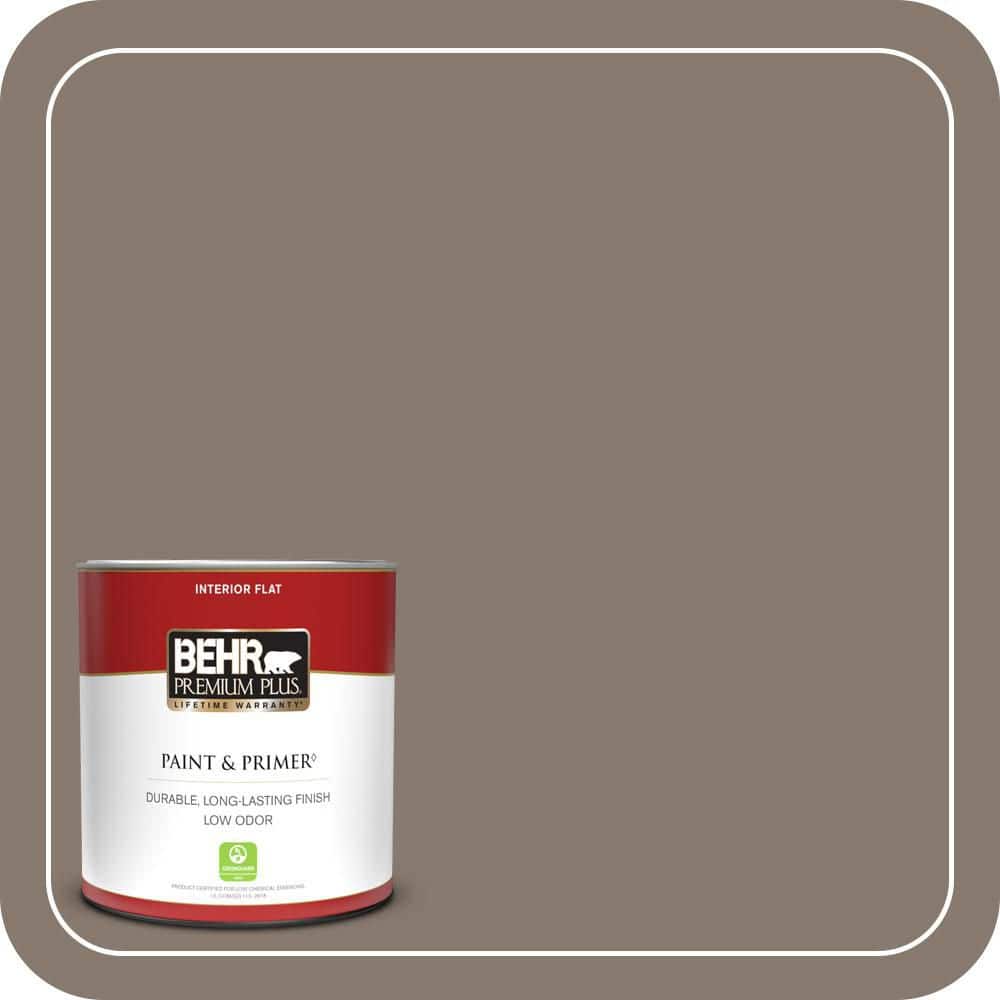 BEHR PREMIUM PLUS #ECC-15-1 Lost Summit Enamel Low Odor & Primer