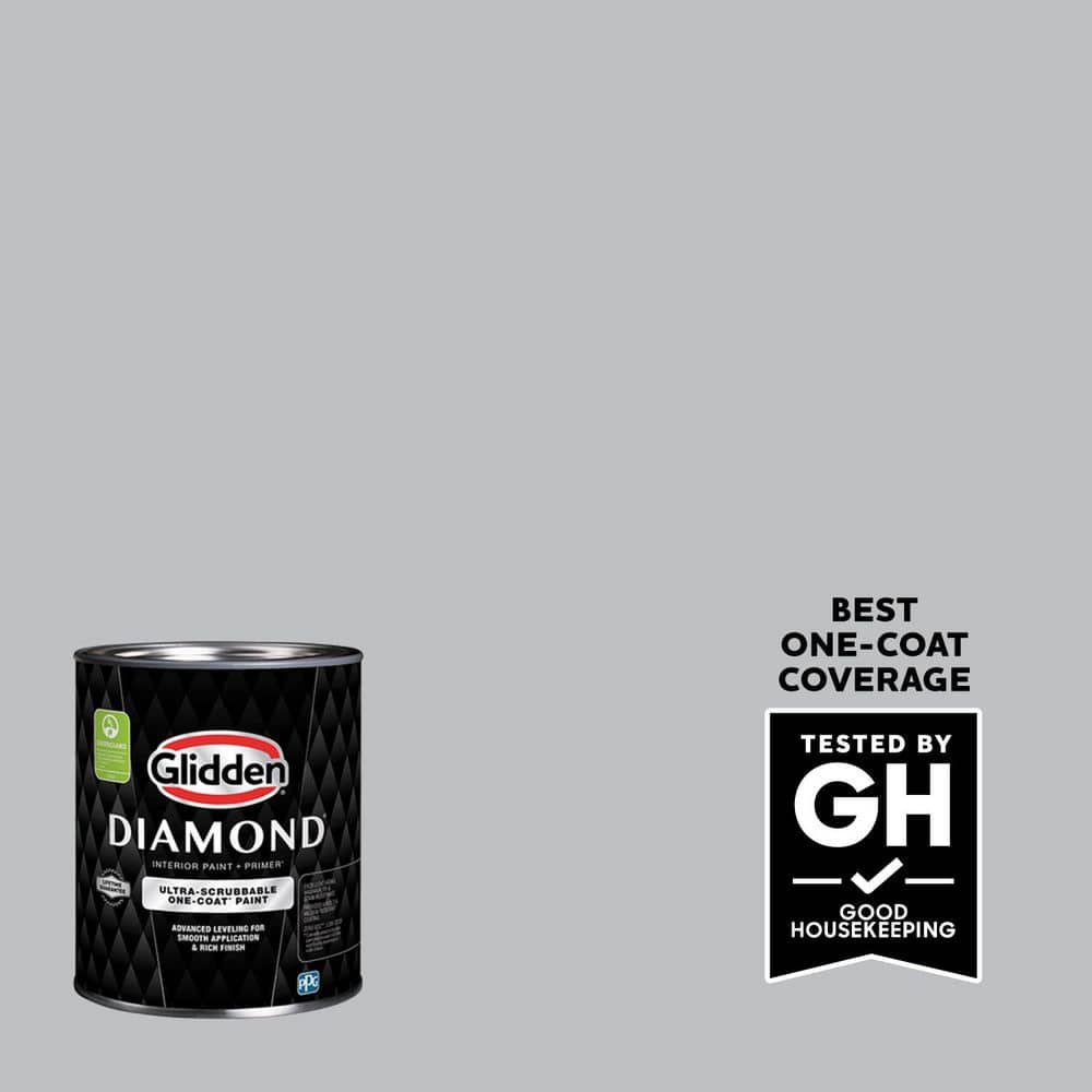 Glidden Diamond 1 qt. Whirlwind PPG1013-3 Eggshell Interior Paint with Primer