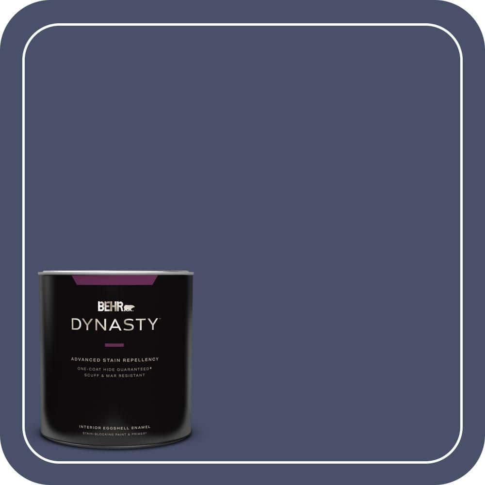 BEHR DYNASTY 1 qt. #PPU15-18 Vintage Velvet One-Coat Hide Eggshell Enamel Interior Stain-Blocking Paint & Primer
