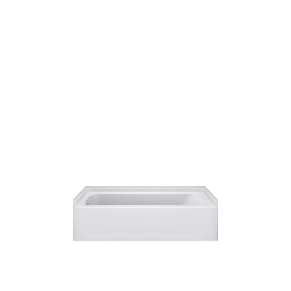 Sterling 60 in. x 30 in. Soaking Bathtub with Left Drain in White (2)