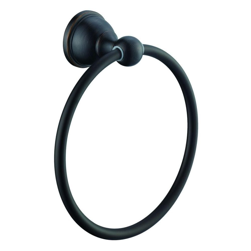 Glacier Bay Mandouri Towel Ring in Bronze (1)