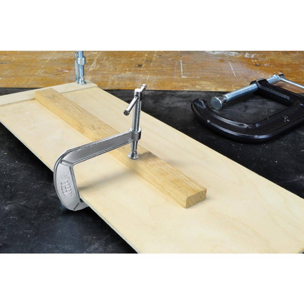 BESSEY CM Series 3 in. Drop Forged C-Clamp with 4-1/2 in. Throat Depth (2)