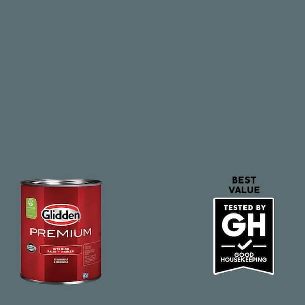 Glidden Premium 1 qt. PPG1035-6 Superstition Eggshell Interior Latex Paint (2)