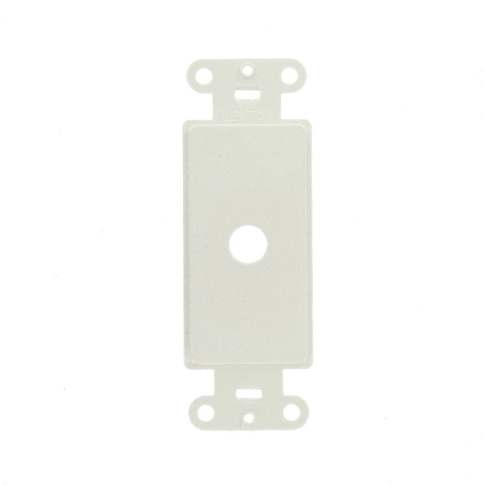Leviton Decora White 0.406 in. Plastic Adapter for Rotary Dimmers (1-Pack) 80400-W (2)