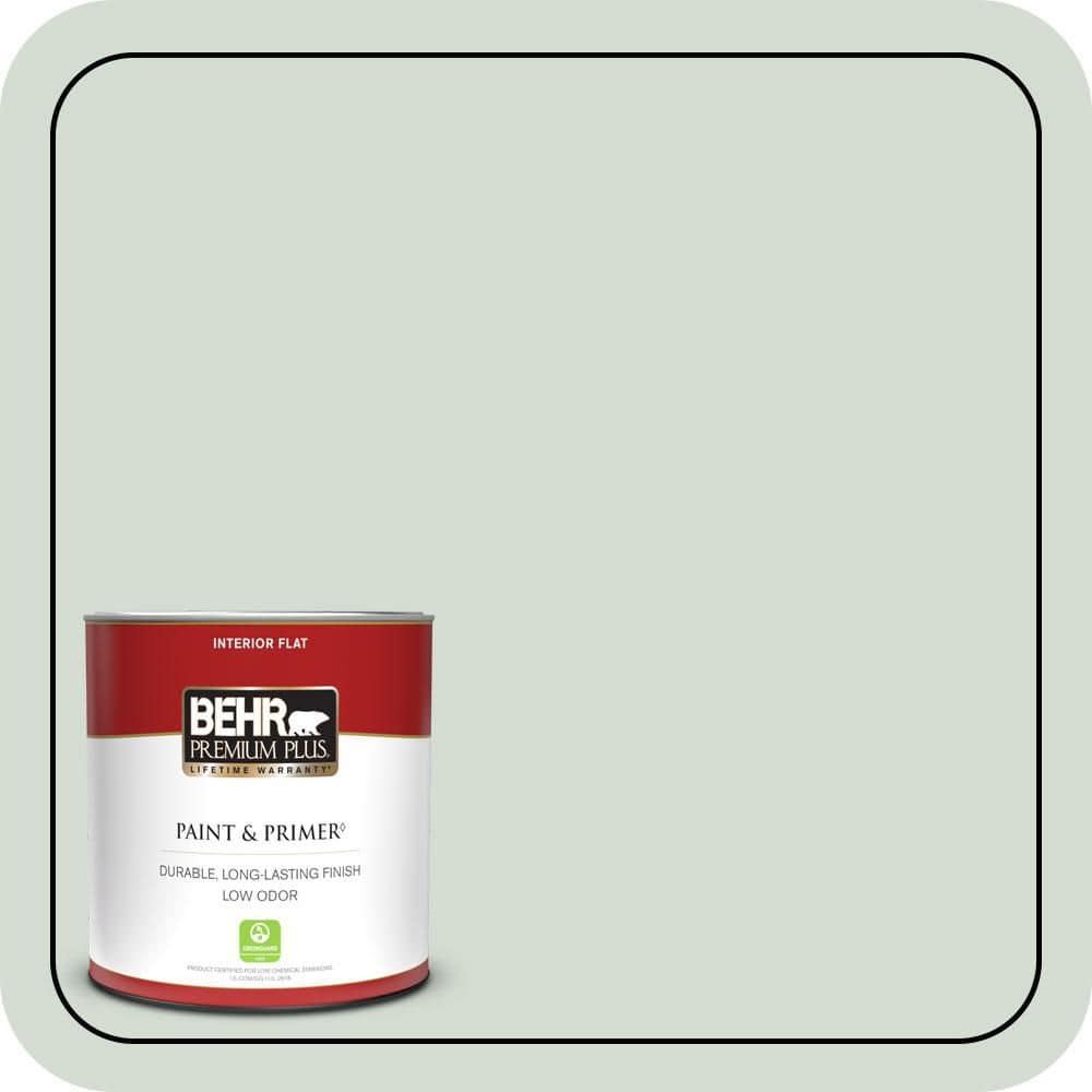 BEHR PREMIUM PLUS #N400-1 Mountain Morn Interior/Exterior Paint & Primer Color Sample