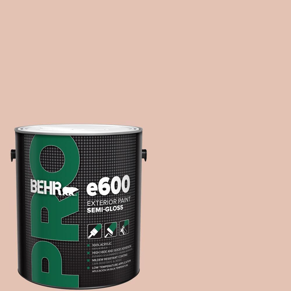 BEHR PRO 1 gal. #S180-2 Sunwashed Brick Semi-Gloss Exterior Paint
