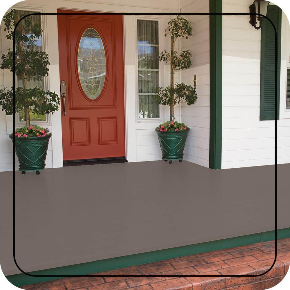 BEHR PREMIUM Home Decorators Collection #HDC-NT-27B Low-Lustre Enamel Int/Ext Porch and Patio Floor Paint (2)