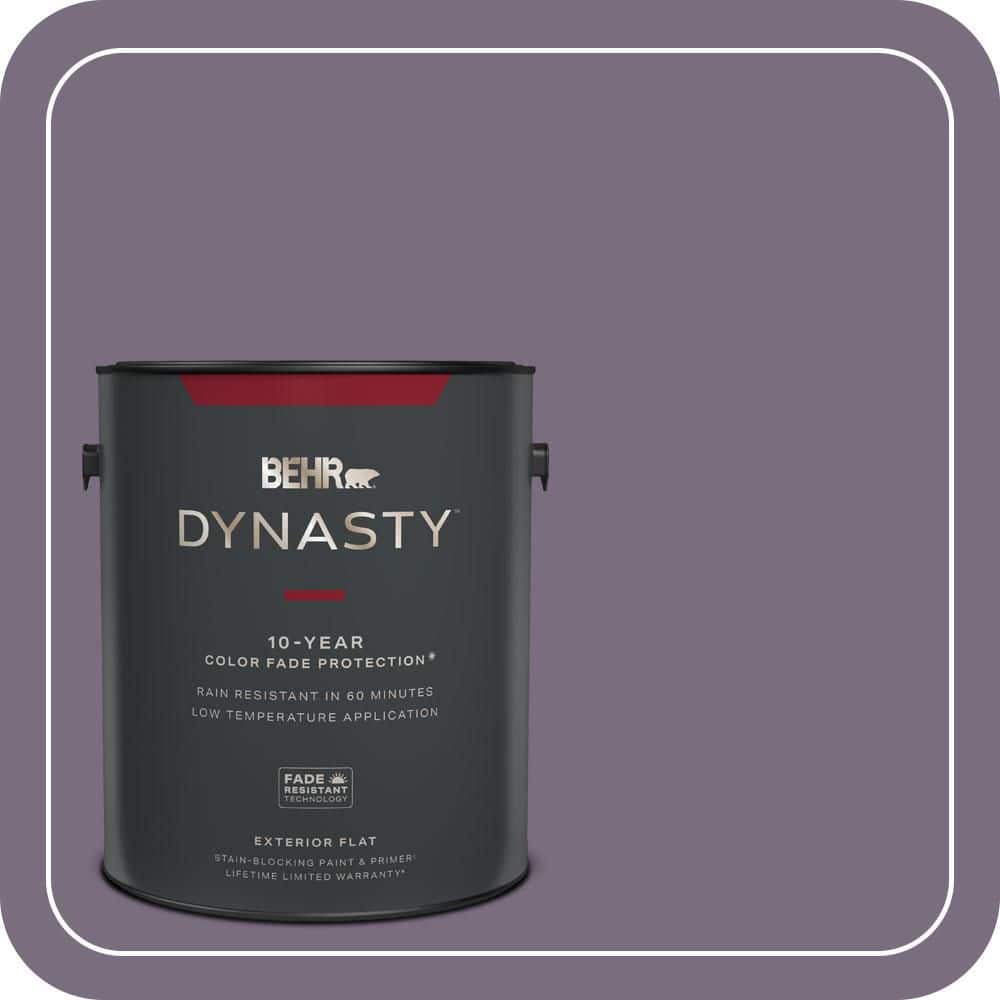 BEHR DYNASTY 1 gal. #MQ5-37 Composers Magic Flat Exterior Stain-Blocking Paint & Primer
