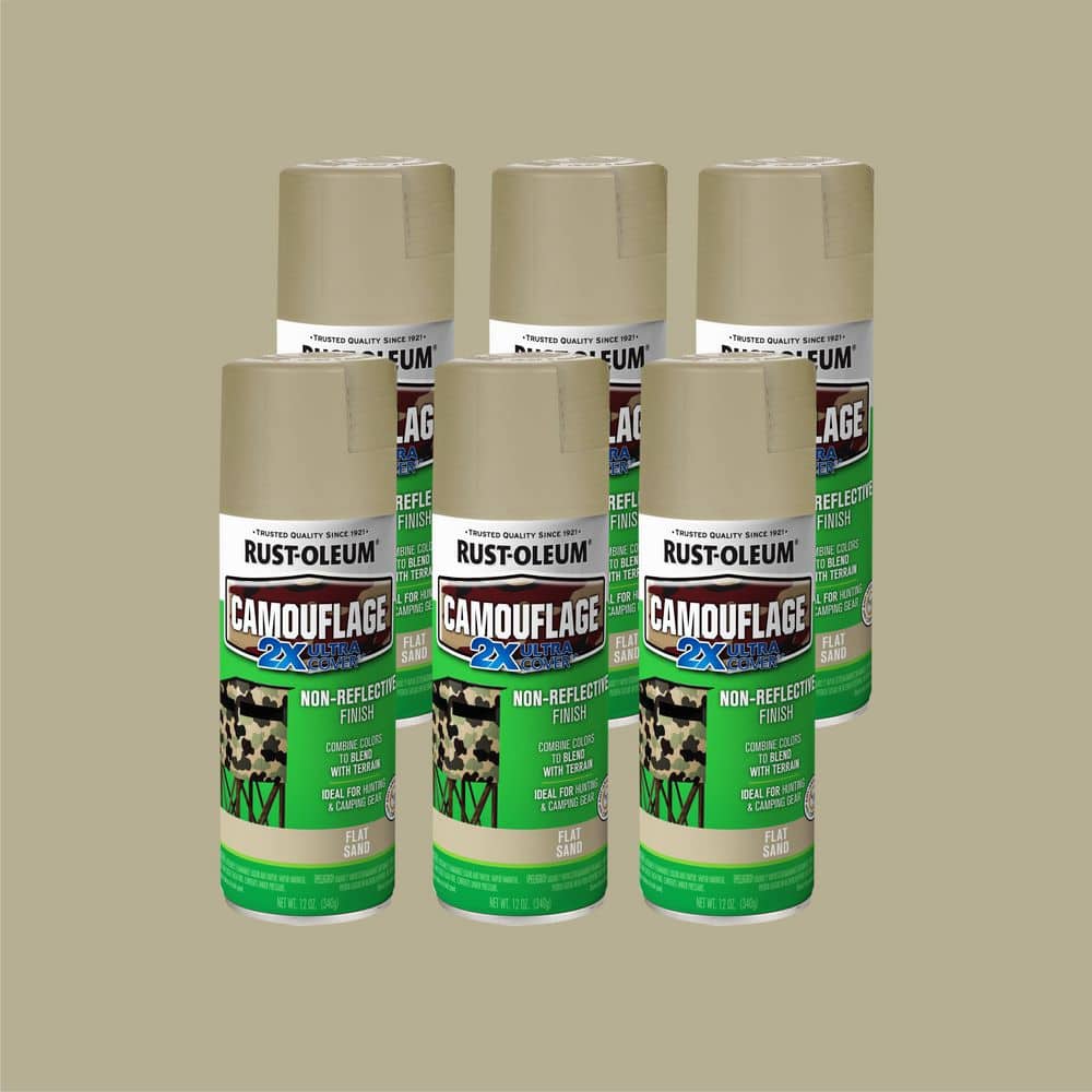 Rust-Oleum Specialty 12 oz. Camouflage Spray Paint (Case of 6)