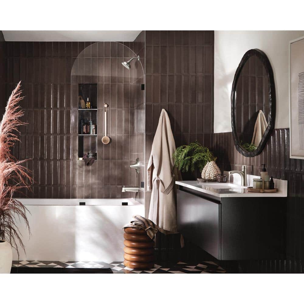 MOEN Findlay Single Handle 6-Spray Tub and Shower Faucet 1.75 GPM in Chrome (Valve Included) (2)