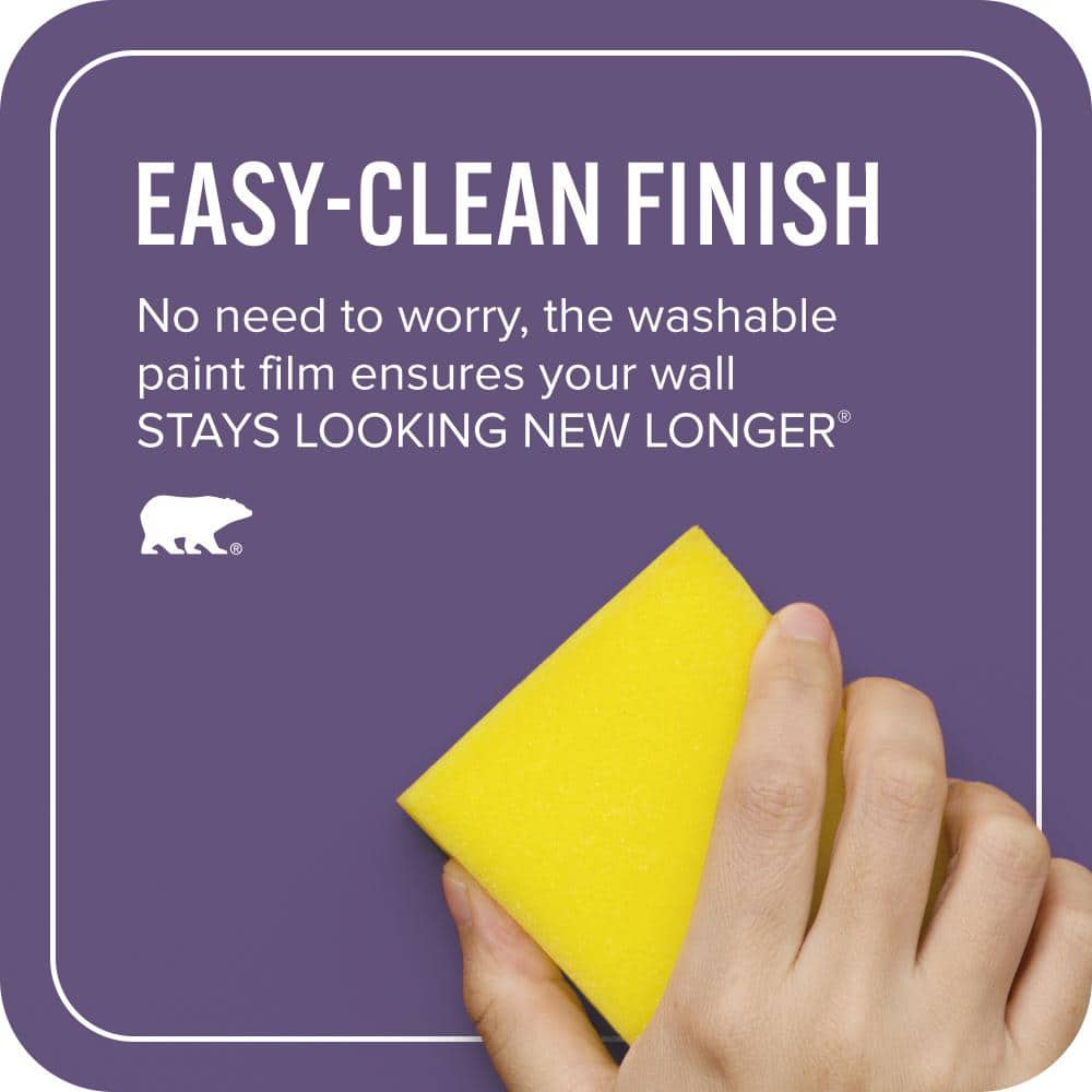 BEHR ULTRA 1 gal. #S-G-650 Berry Syrup Extra Durable Satin Enamel Interior Paint & Primer (4)
