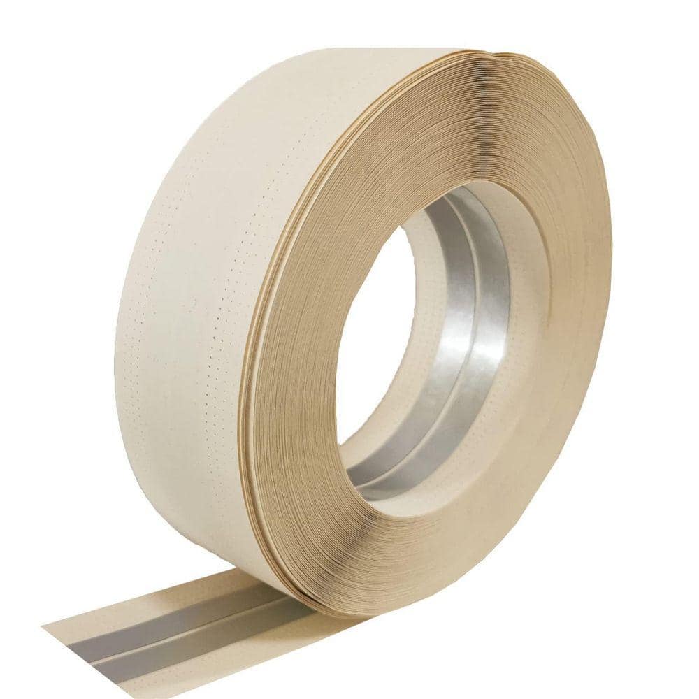 Angel Sar 2 in. x 100 ft. Reinforced Drywall Corner Tape, No Adhesive Side Drywall Inside Outside Corner Tape with Metal (1)