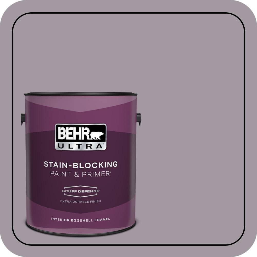 BEHR ULTRA 1 gal. #N570-3 Art Nouveau Glass Extra Durable Eggshell Enamel Interior Paint & Primer