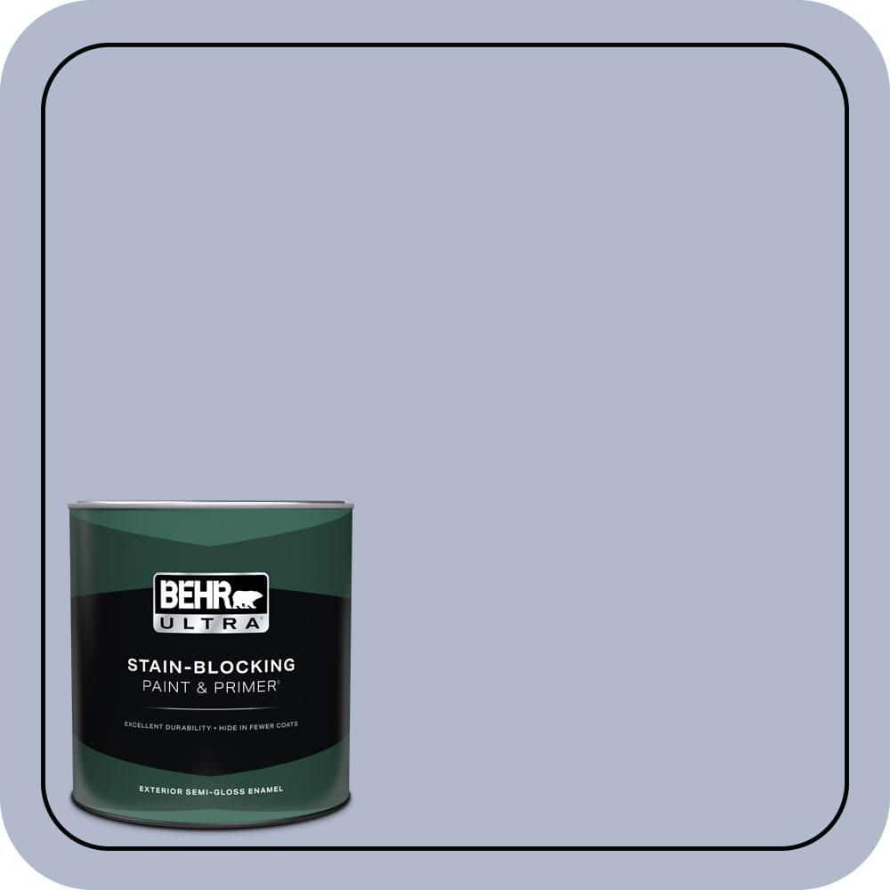 BEHR ULTRA 1 qt. #600F-4 Heritage Semi-Gloss Enamel Exterior Paint & Primer