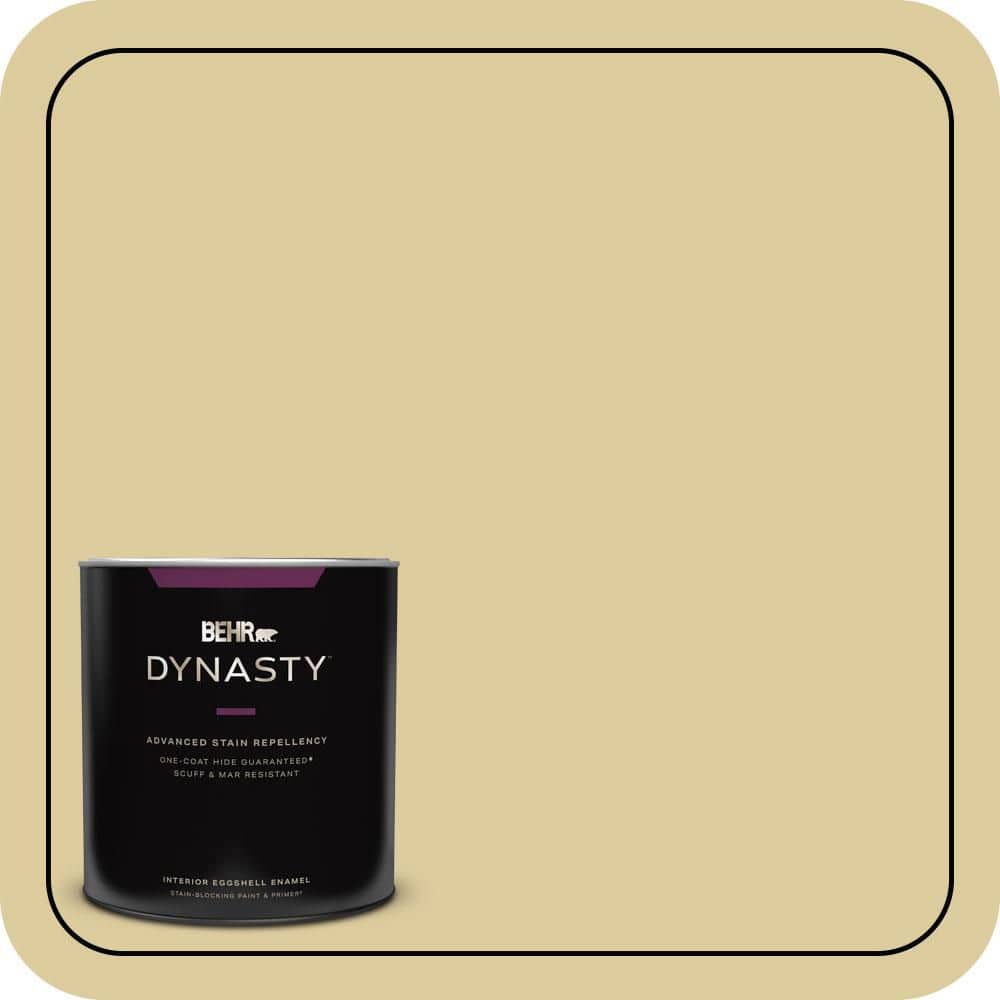 BEHR DYNASTY 1 qt. #PPU8-11 Mojito Eggshell Enamel Interior Stain-Blocking Paint and Primer