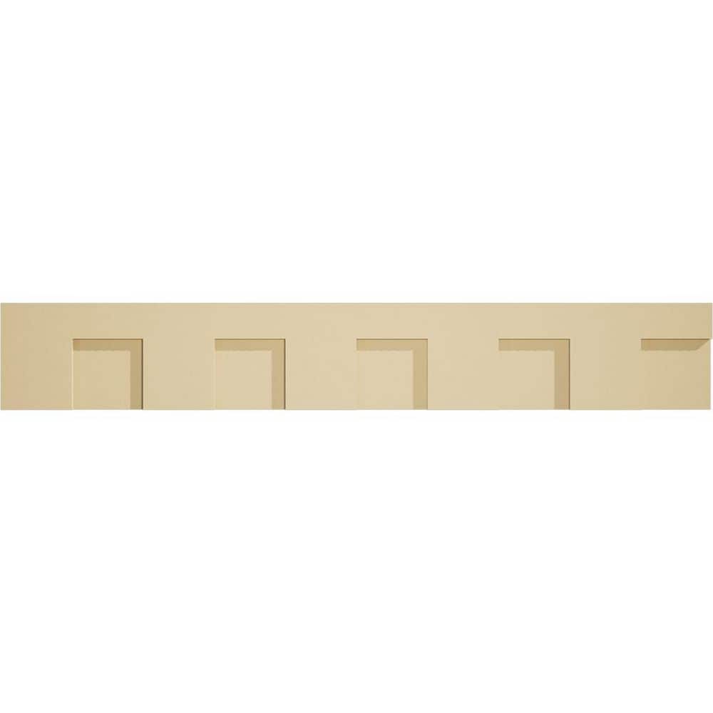 Ekena Millwork 1 in. D x 7 in. W x 46.625 in. L Primed Polyurethane Panel Moulding (1)