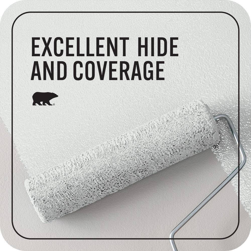 BEHR PREMIUM PLUS #PWN-44 Bay Breeze Enamel EcoMix Plant-Based & Primer (2)