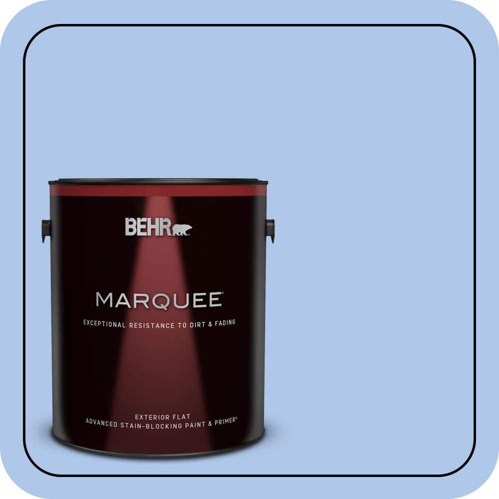 BEHR MARQUEE 1 gal. #P530-2 Promise Keeping Flat Exterior Paint & Primer