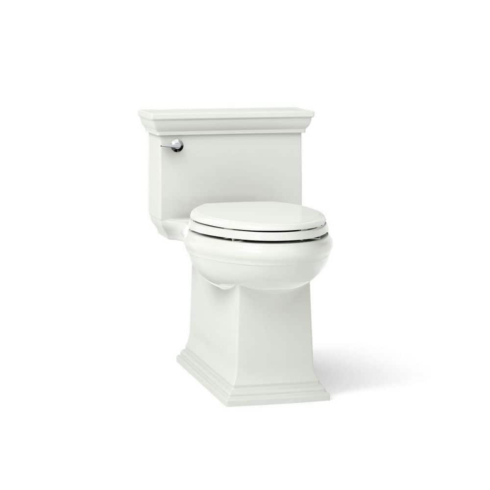 KOHLER Memoirs Stately Rough-In 1-Piece 1.28 GPF Single Flush Toilet (Seat Included) (4)
