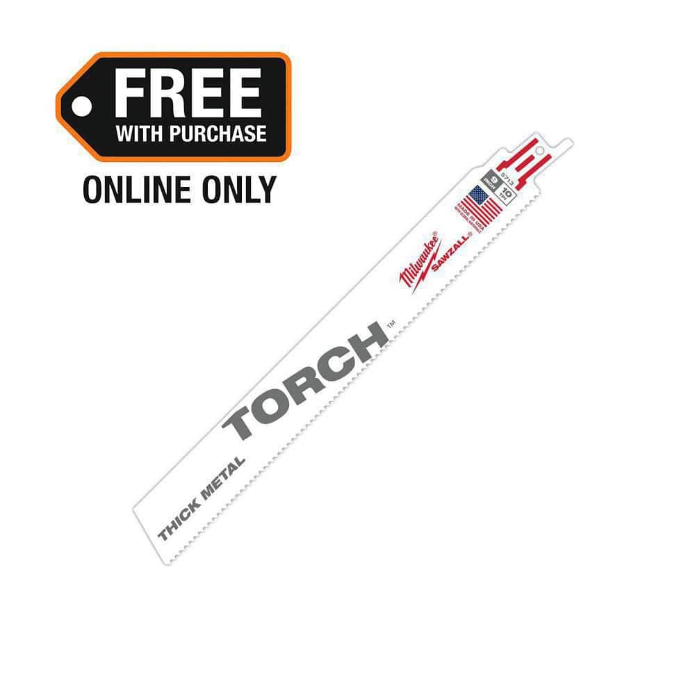 Milwaukee TORCH Teeth Medium Cutting SAWZALL Reciprocating Saw Blade (1)