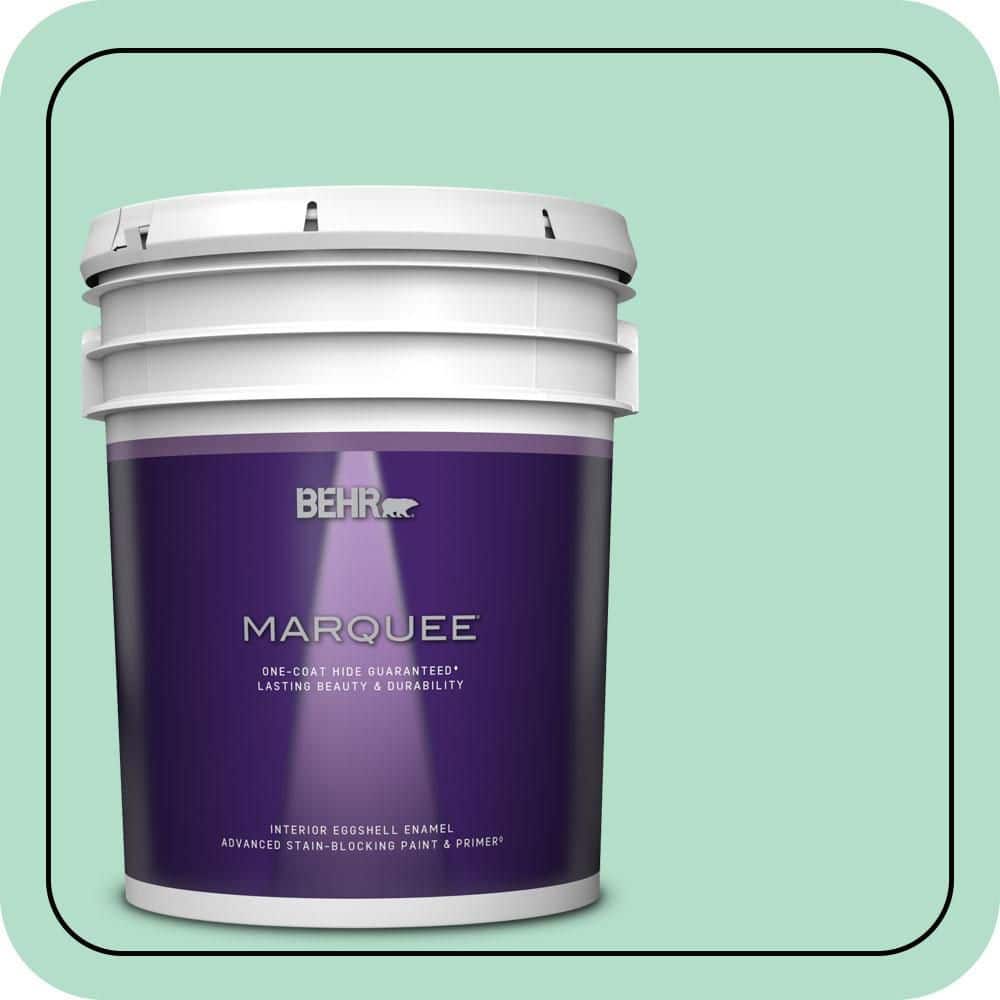 BEHR MARQUEE 5 gal. #MQ4-18 Free Spirit One-Coat Hide Eggshell Enamel Interior Paint & Primer