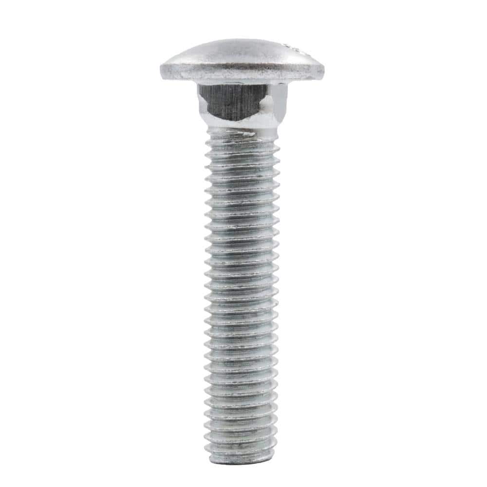 Everbilt 1/2 in.-13 x 5 in. Zinc Plated Carriage Bolt (3)