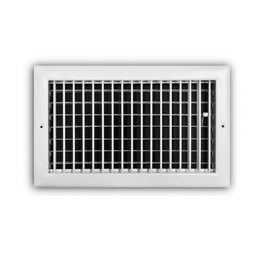 Everbilt 14 in. x 8 in. Adjustable 1-Way Wall/Ceiling Register (1)